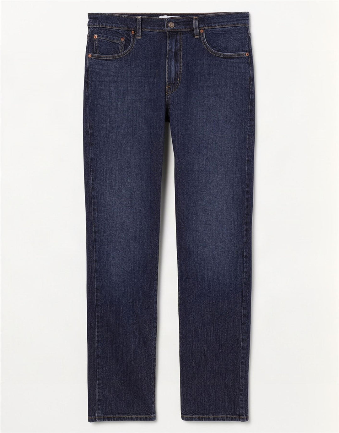 Мужские зауженные джинсы Levi's 502 W36 L32 синие, хлопок