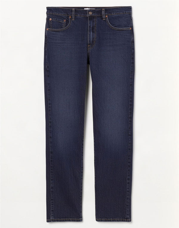 Мужские зауженные джинсы Levi's 502 W36 L32 синие, хлопок