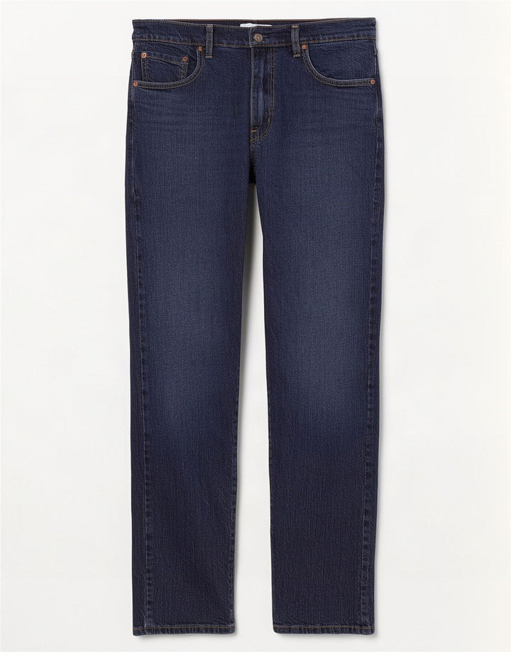 Мужские зауженные джинсы Levi's 502 W36 L32 синие, хлопок