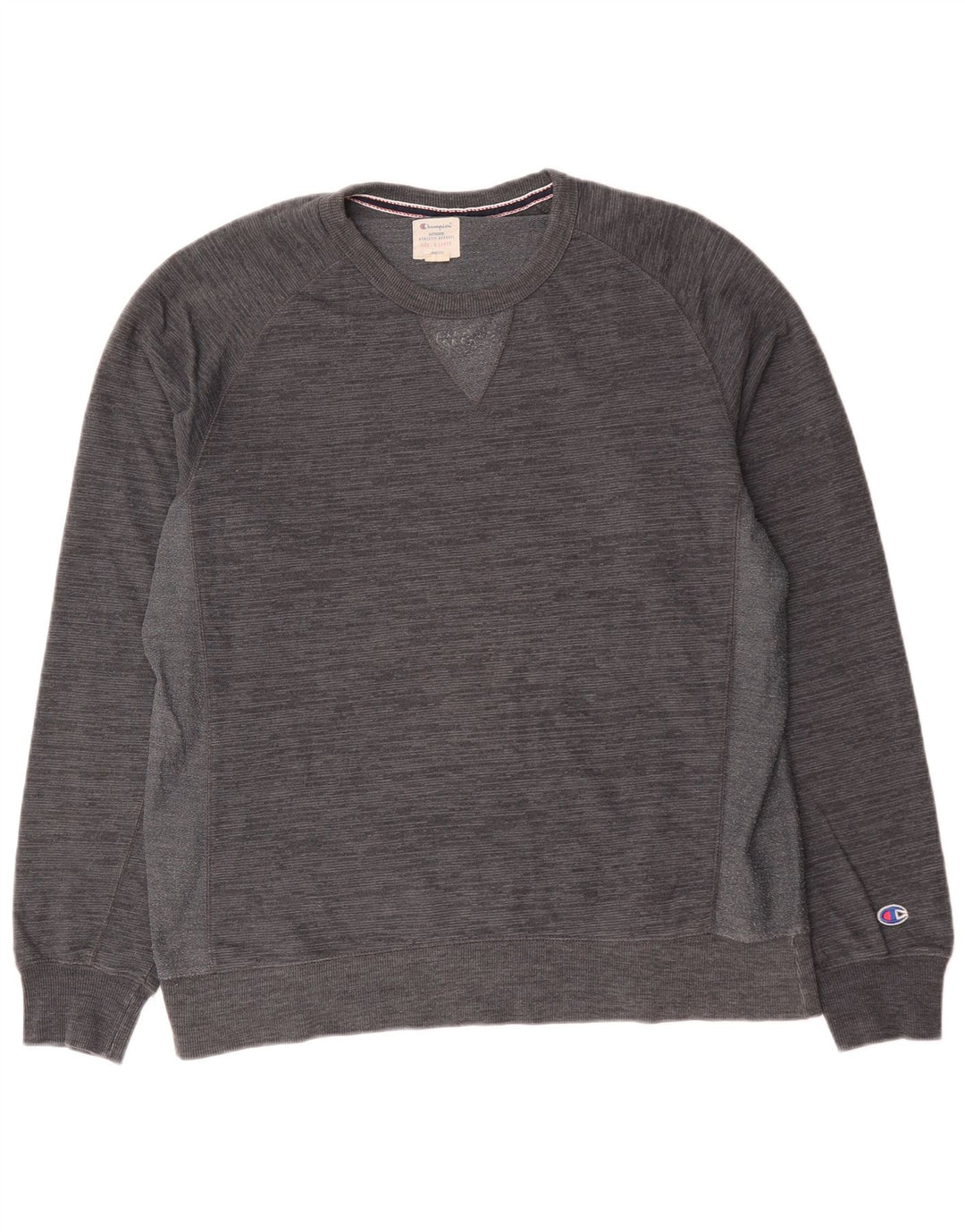 Мужской свитшот Champion Jumper XL, серый хлопок с крапинками