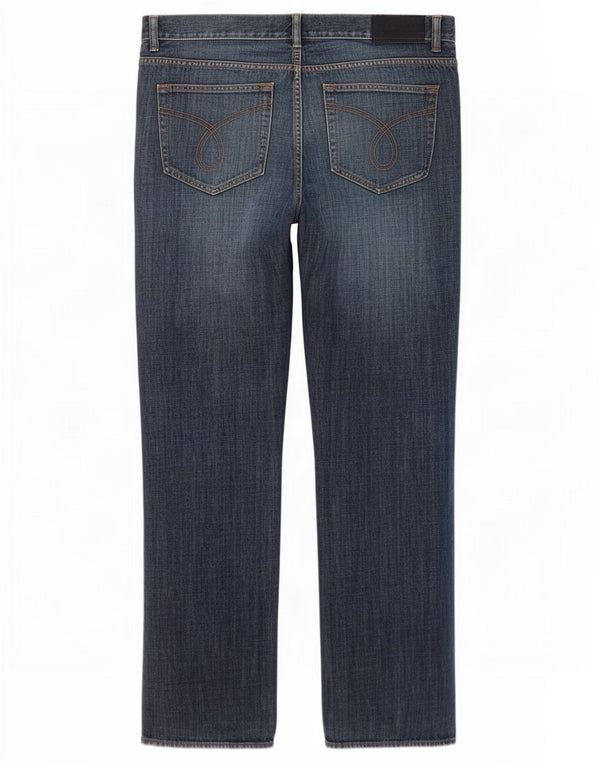Мужские прямые джинсы Calvin Klein W36 L33, синий хлопок