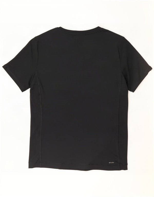 Женская футболка Adidas Climalite Top UK 18 XL, черный полиэстер