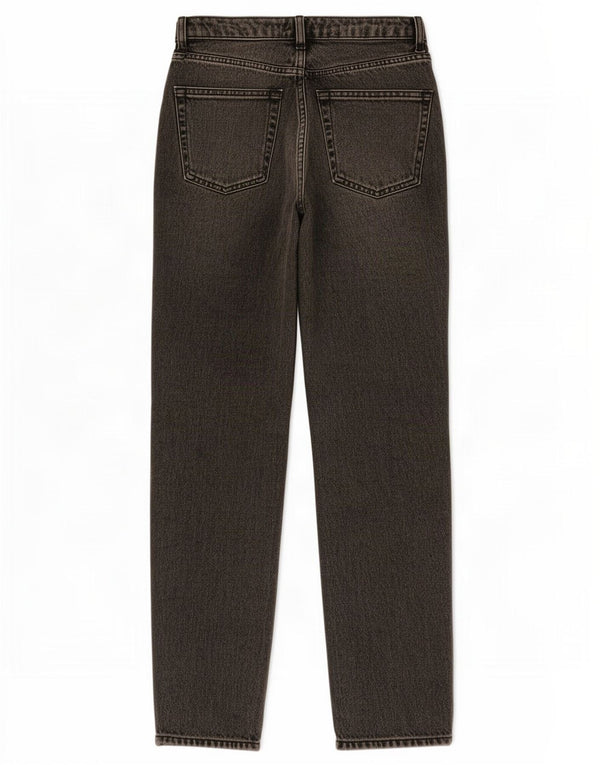 Женские зауженные джинсы Topshop Mom W25 L28, серый хлопок