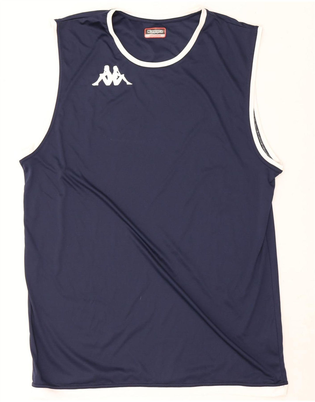 Мужской жилет Kappa 3XL темно-синий из полиэстера