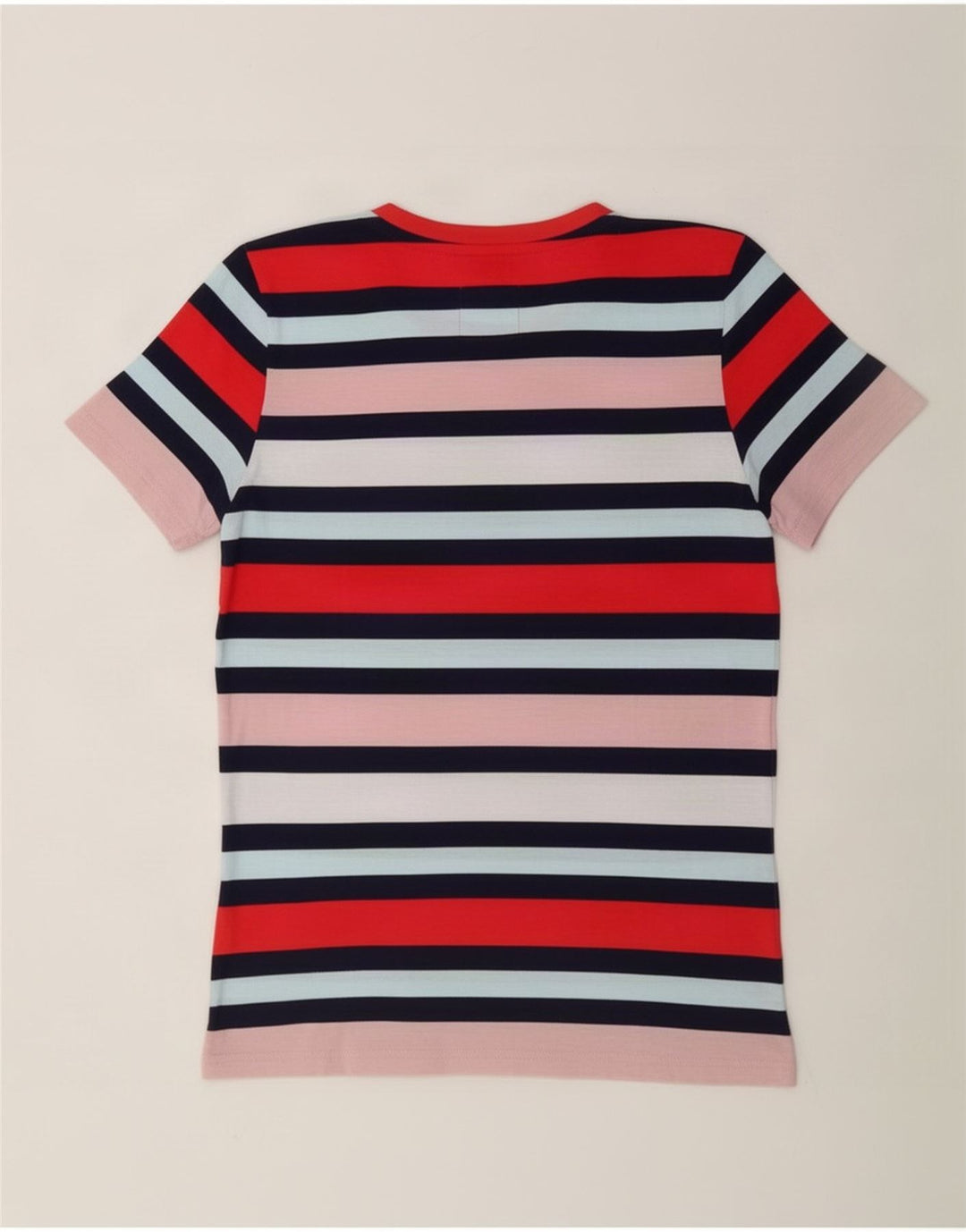 Женская футболка с рисунком Superdry Top UK 12, средний размер, разноцветная полоска