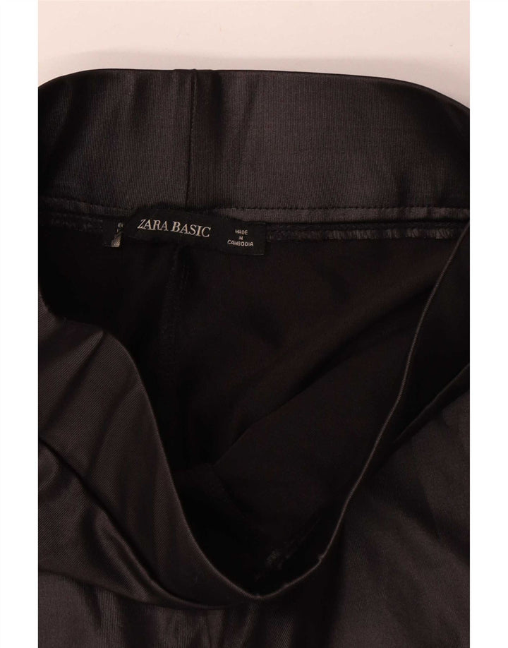 Женские леггинсы Zara UK 8, маленькие черные