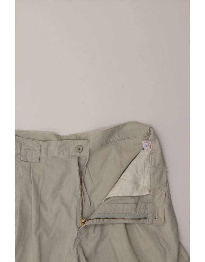 CASUCCI Mens Chino Shorts IT 52 XL W34 Grey Vintage Casucci and Second-Hand Casucci from Messina Hembry 