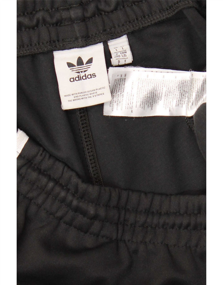 Adidas Мужские спортивные брюки Джоггеры Большой черный полиэстер