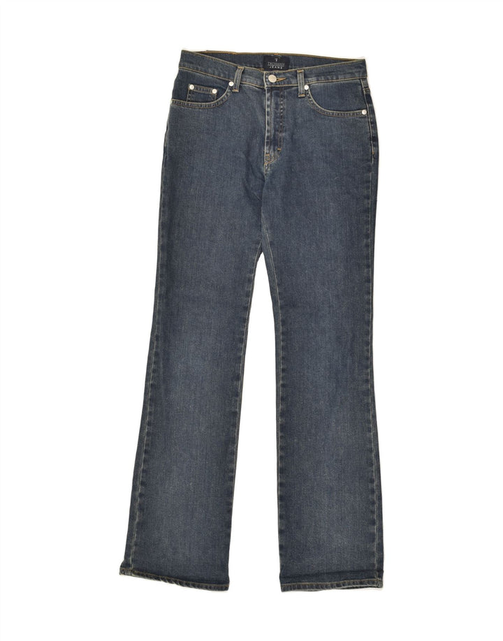 TRUSSARDI Womens Bootcut Jeans W27 L31  Blue Cotton | Vintage Trussardi | Thrift | Second-Hand Trussardi | Used Clothing | Messina Hembry 