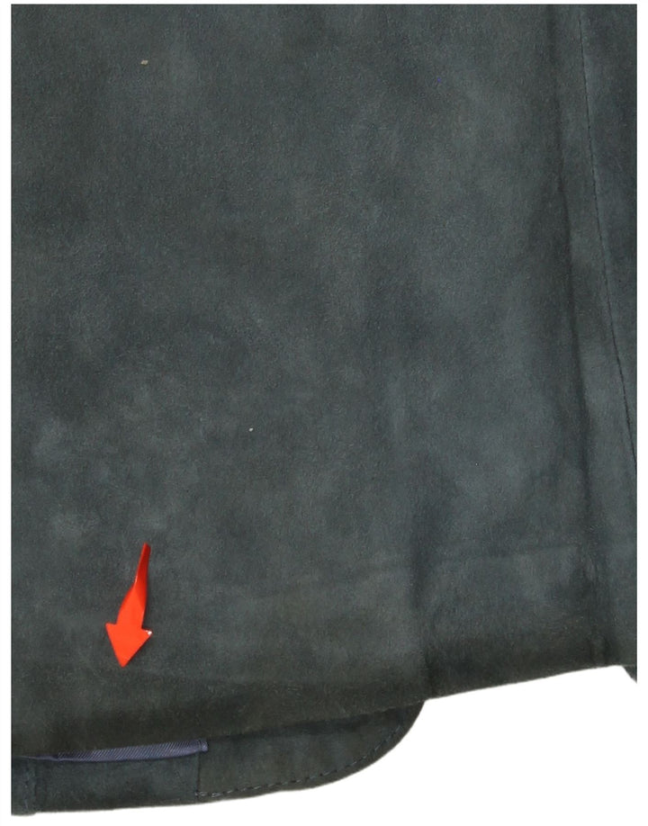 PENELOPE Женский замшевый жилет IT 44 Средний Синий