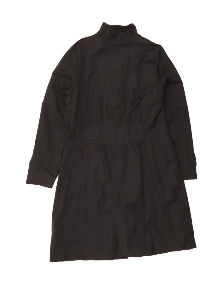 MOSSIMO Womens Overcoat UK 20 2XL Black Cotton Vintage Mossimo and Second-Hand Mossimo from Messina Hembry 
