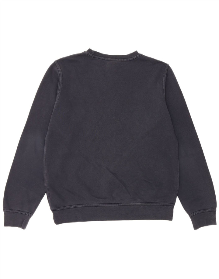 Мужской свитшот NIKE, темно-синий хлопковый джемпер среднего размера