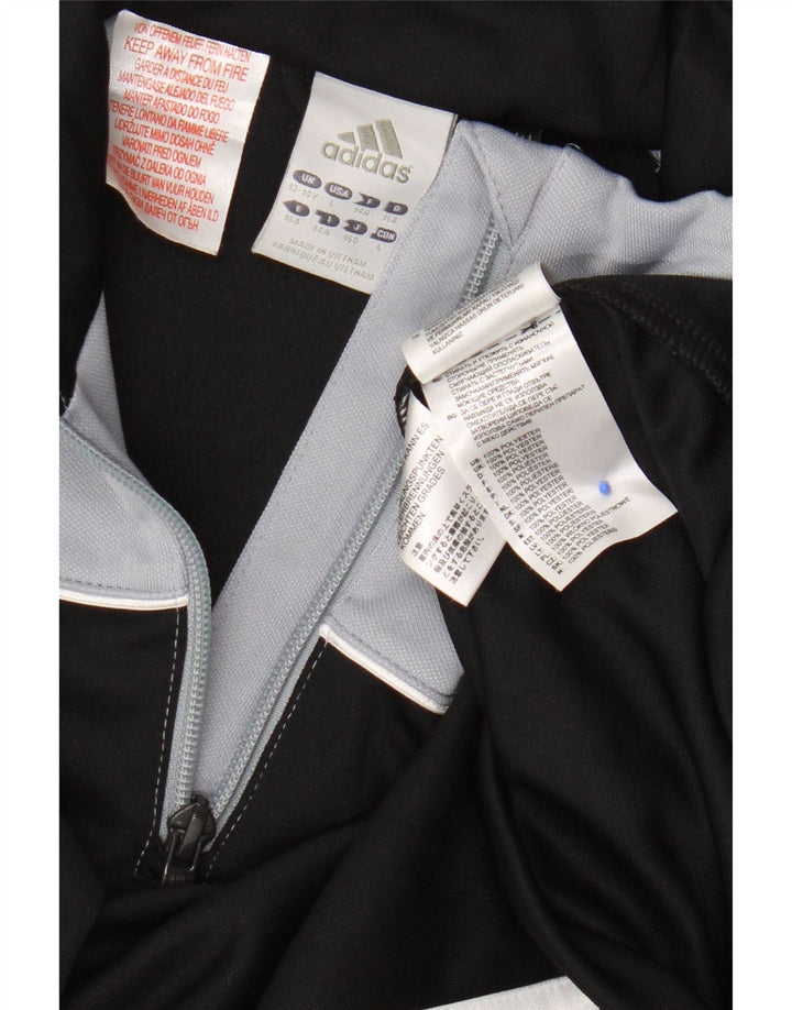 Спортивный костюм Adidas Climalite для мальчиков 13–14 лет, черный цветной блок