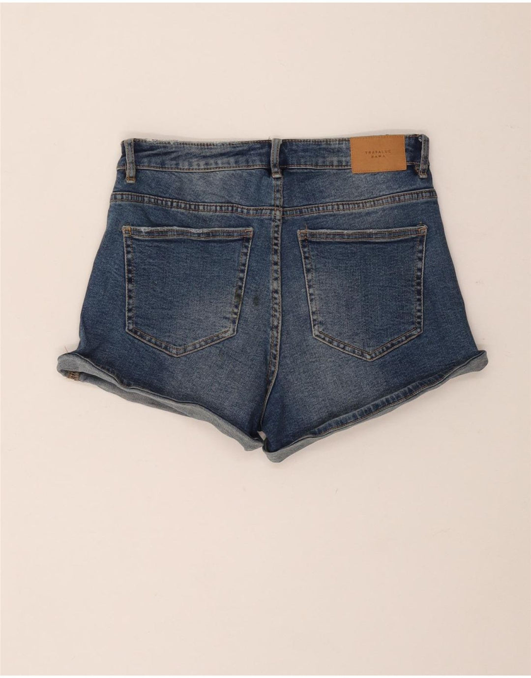 Женские джинсовые шорты Zara EU 36 XS W26 Синие