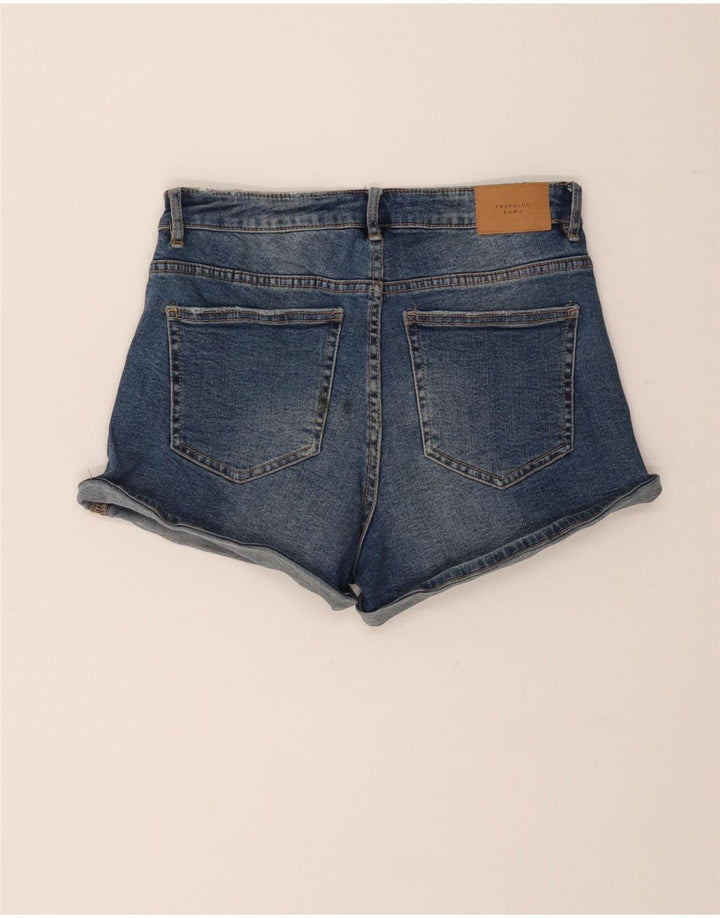 Женские джинсовые шорты Zara EU 36 XS W26 Синие
