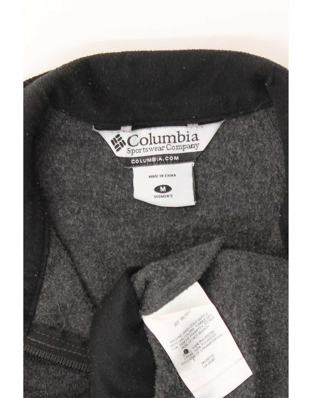 Женский флисовый жилет Columbia UK 14, полиэстер среднего серого цвета