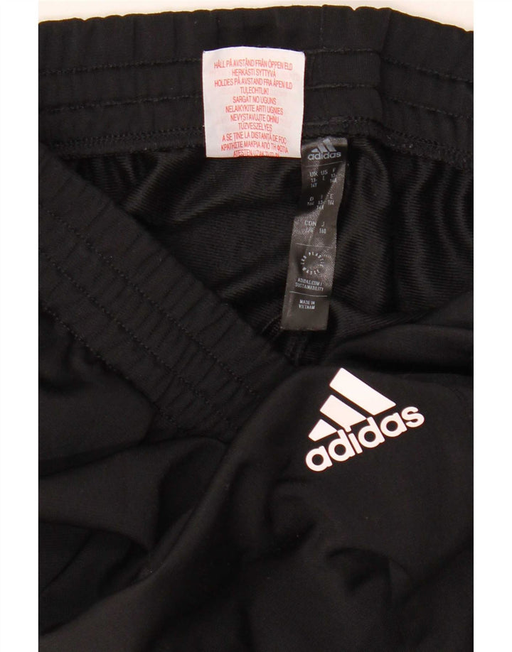 Спортивные брюки Adidas для мальчиков 13-14 лет, черный полиэстер