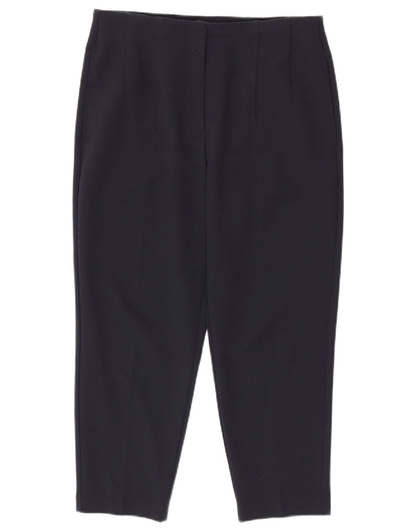 Женские укороченные брюки Marks & Spencer UK 12 Medium W32 L23 Темно-синие