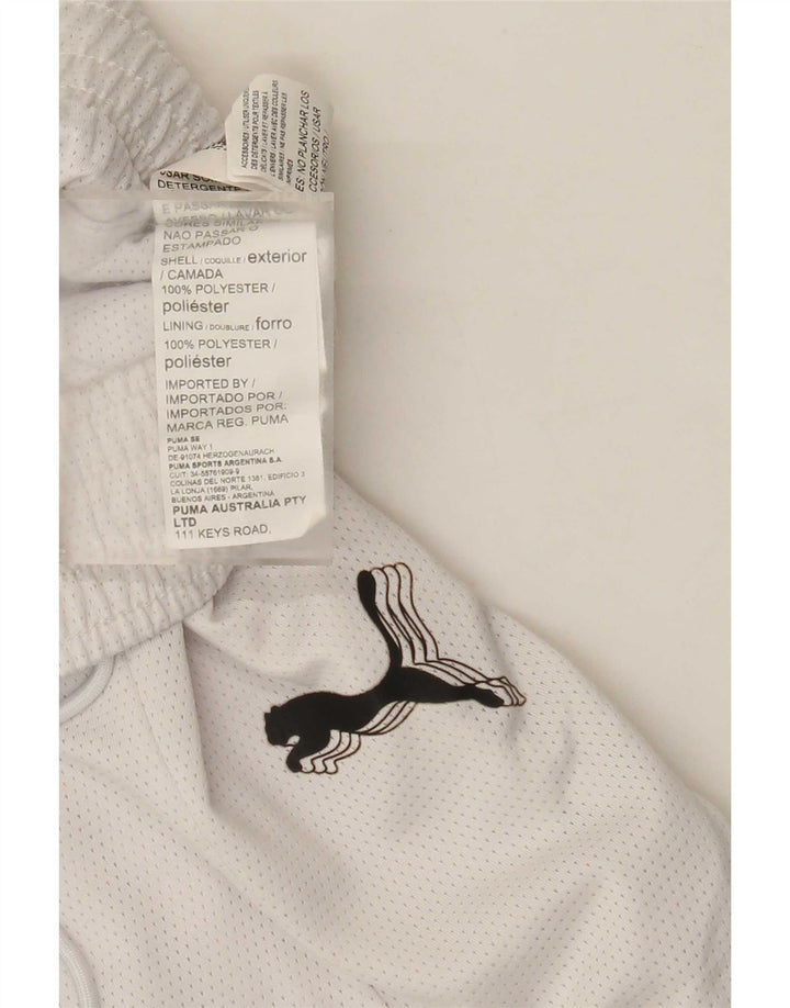 Женские спортивные шорты Puma UK 8, маленькие белые из полиэстера