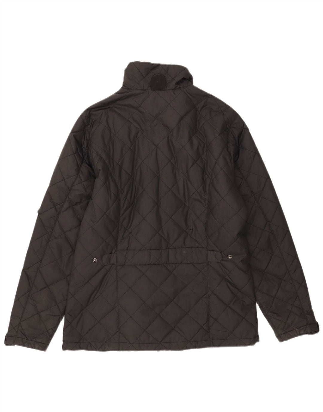 Женская стеганая куртка оверсайз Schoffel UK 10 маленькая черная из полиэстера