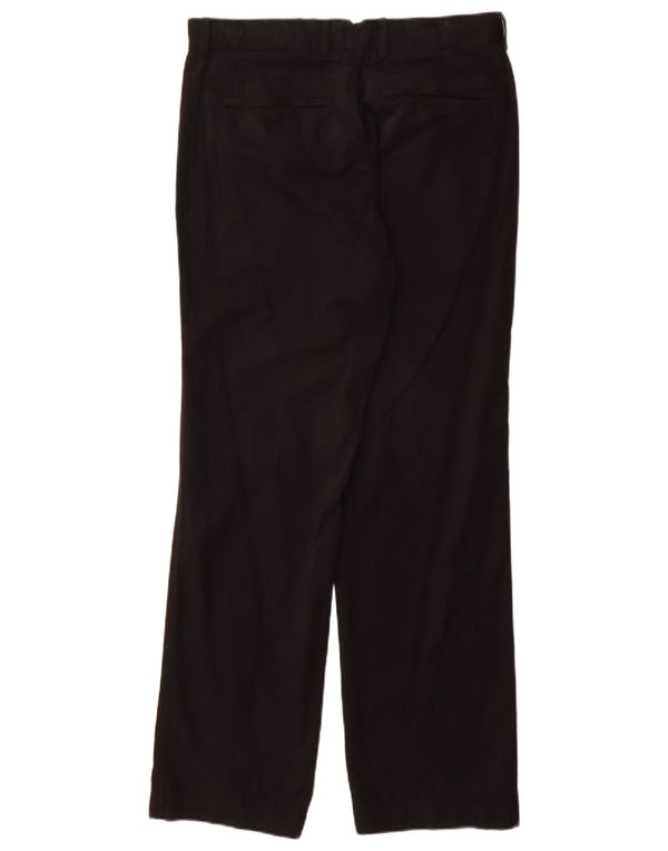 Мужские брюки прямого костюма Marks & Spencer Blue Harbour W32 L31 черные
