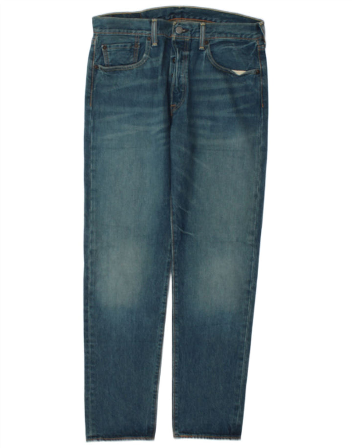 Мужские прямые джинсы Levi's 501 W32 L32 синие, хлопок