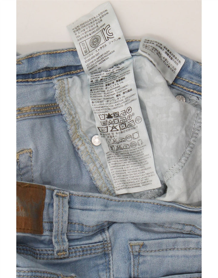 Женские джинсы Levi's 529 Curvy Bootcut W32 L32 Синие, хлопок