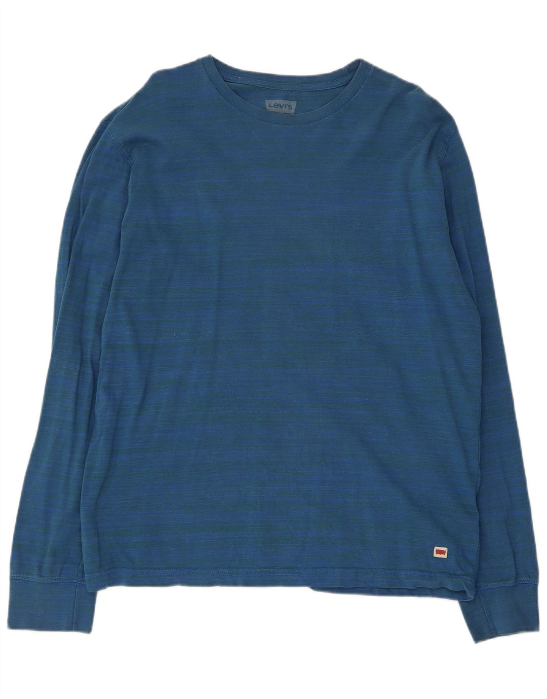 Мужской топ Levi's из хлопка с длинным рукавом, большая синяя полоска
