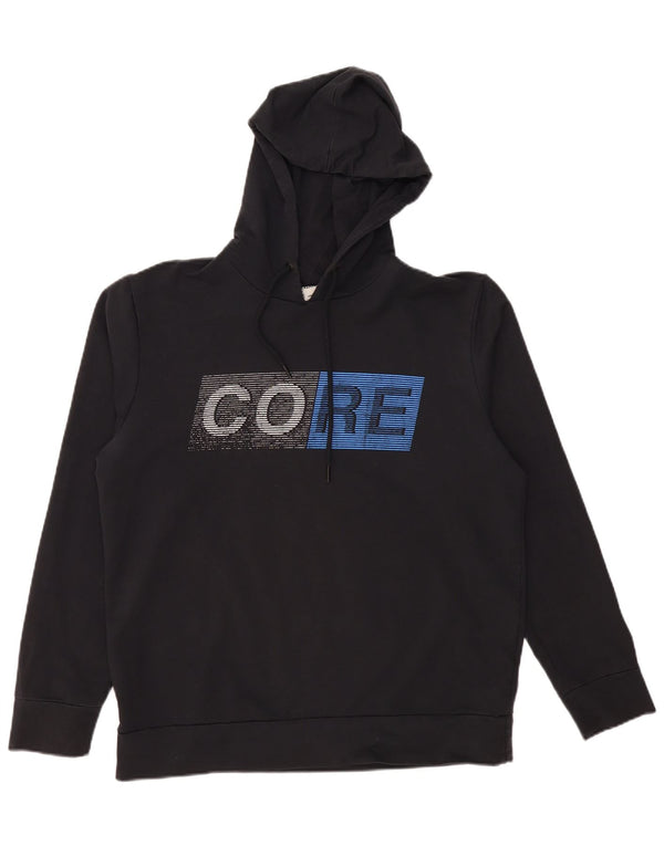 Мужской джемпер с капюшоном JACK & JONES, размер XL, черный, хлопок