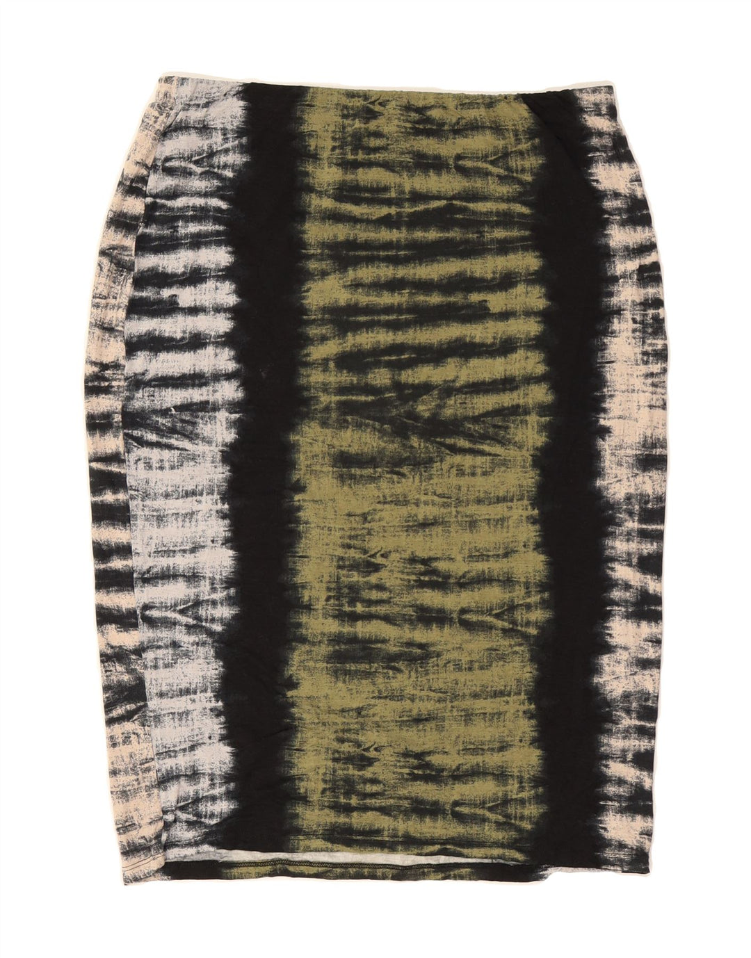 MOSSIMO Womens Pencil Skirt Large W32 Multicoloured Striped Rayon Vintage Mossimo and Second-Hand Mossimo from Messina Hembry 