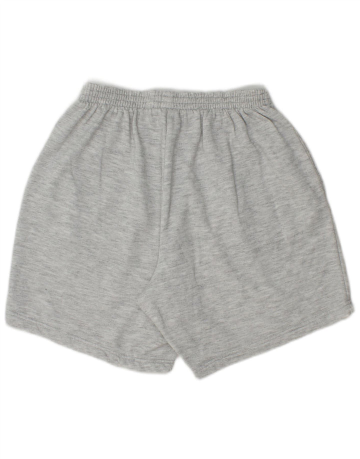 Мужские спортивные шорты с рисунком Asics, маленькие серые, полиэстер