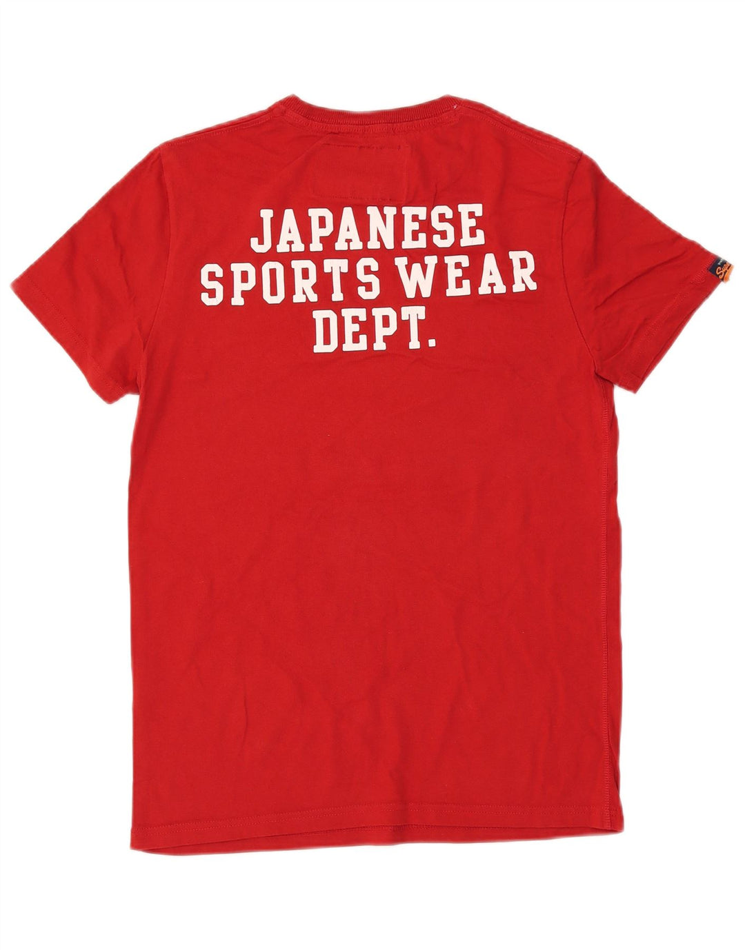 Superdry Мужская футболка с рисунком Tigers Top Medium Red Cotton