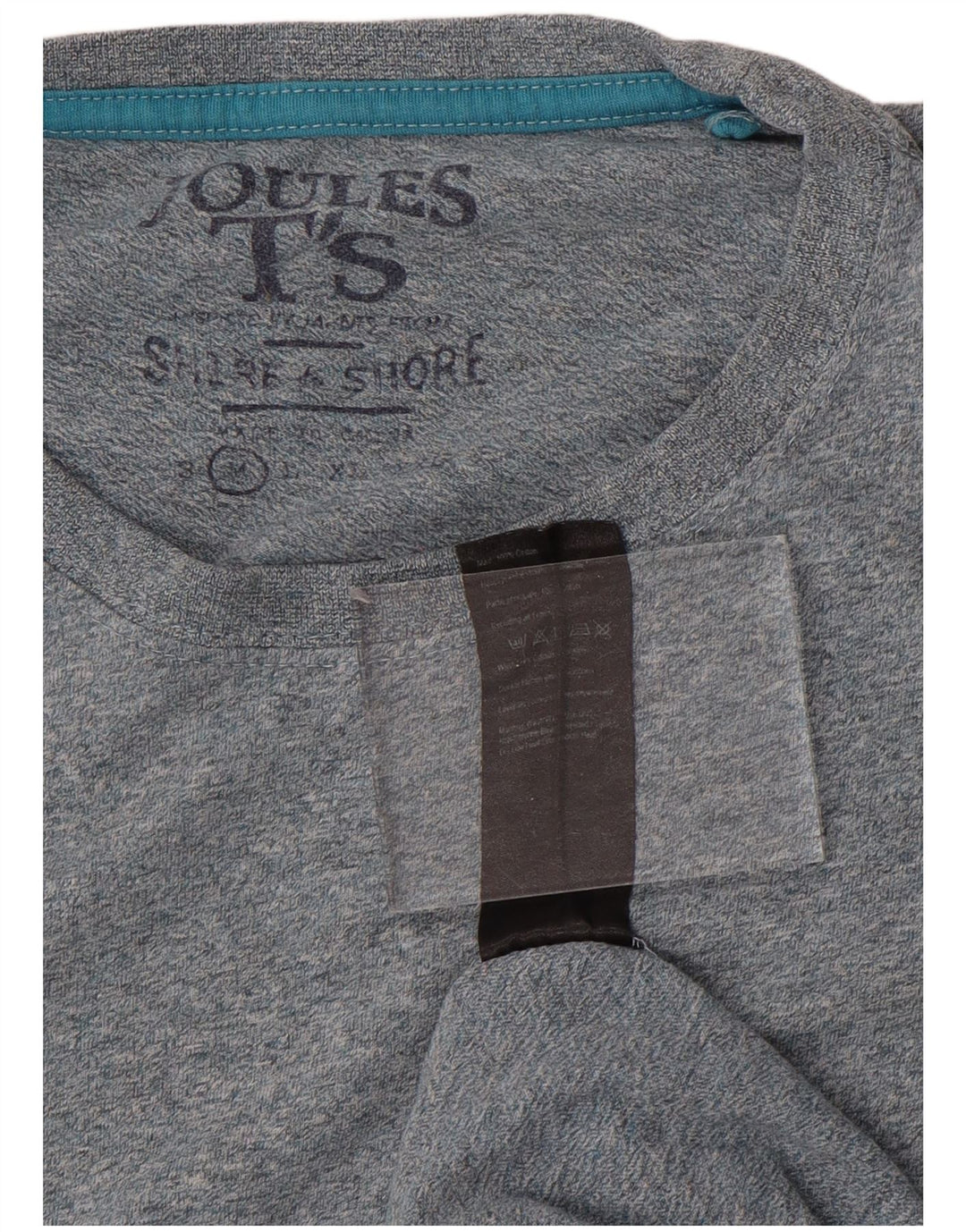 Мужская футболка Joules Top Medium Blue Cotton