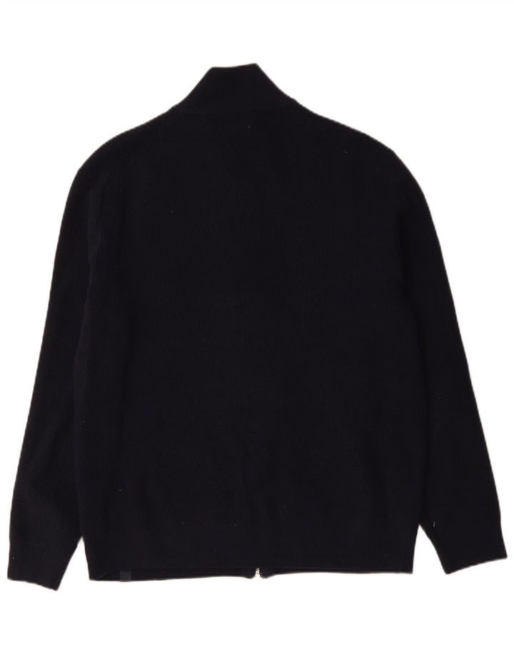 Мужской кардиган-свитер Marks & Spencer XL темно-синий из полиэстера