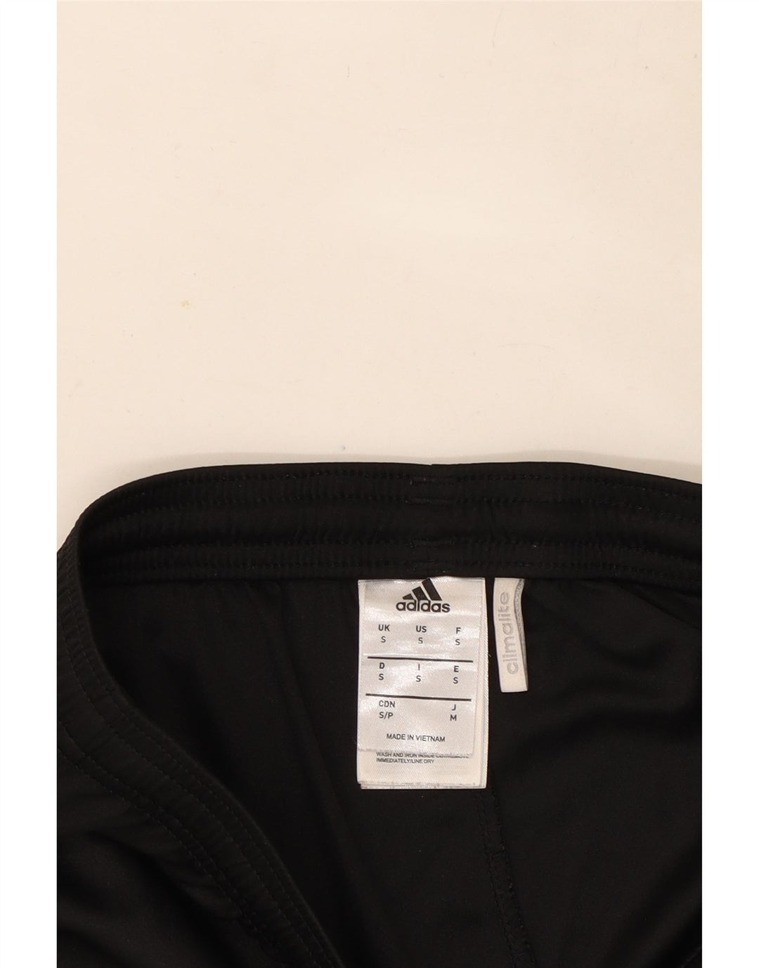 Мужские спортивные шорты Adidas Climalite, маленькие черные из полиэстера