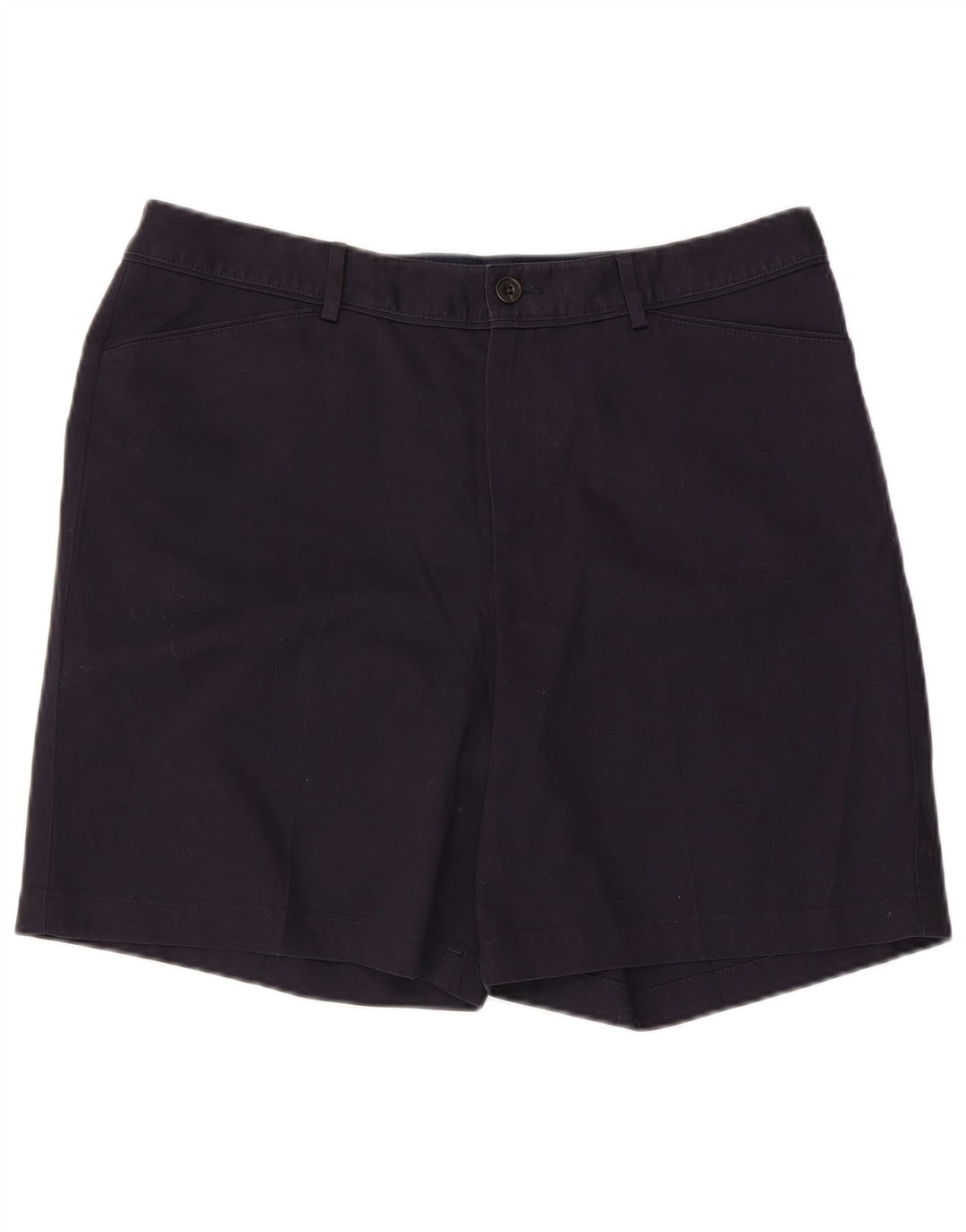 EDDIE BAUER Женские повседневные шорты US 14 XL W36 Темно-синие хлопковые