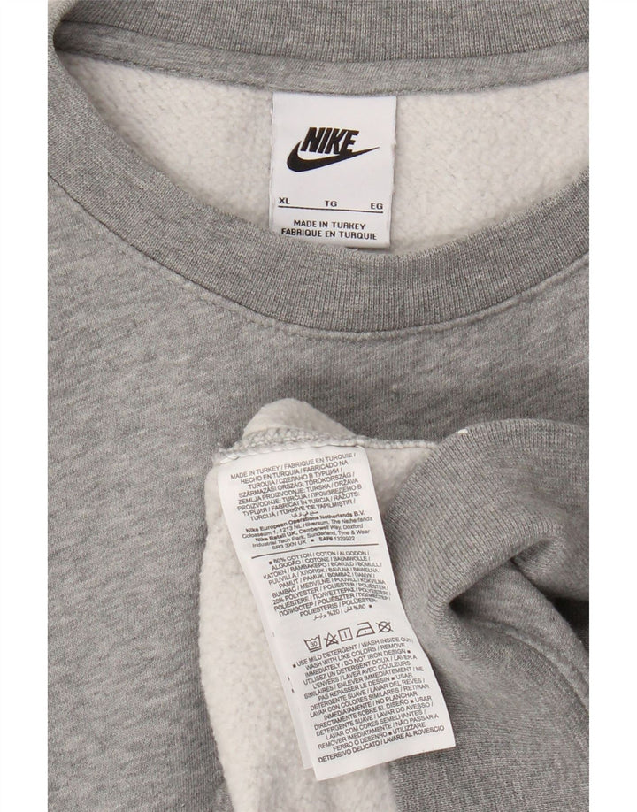 Мужской свитер Nike Jumper XL, серый хлопок