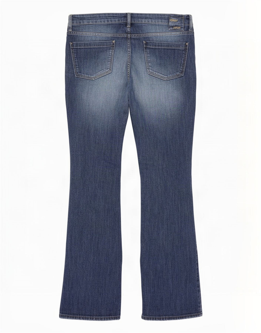 Женские джинсы Bootcut с низкой талией Esprit UK 12, средние W32 L34, синие
