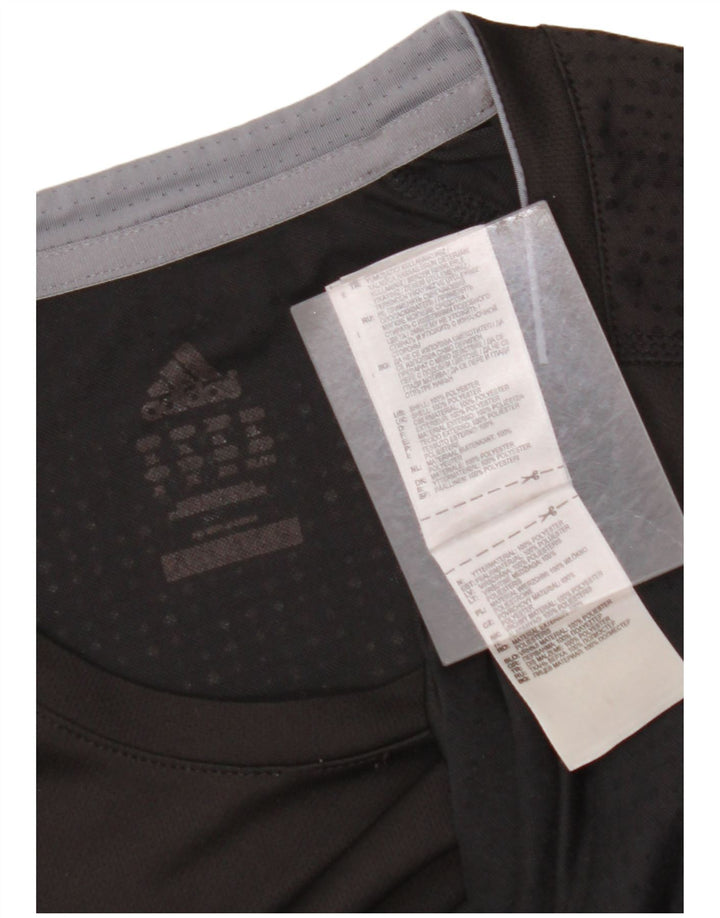 Мужская футболка ADIDAS Top XL, черный полиэстер