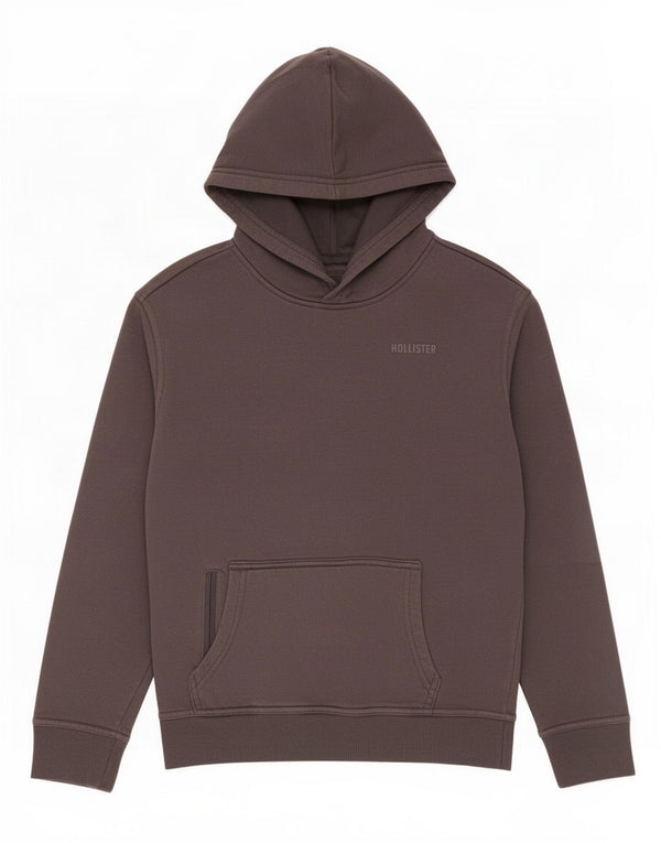 Мужской джемпер свободного кроя с капюшоном Hollister XS, серый хлопок