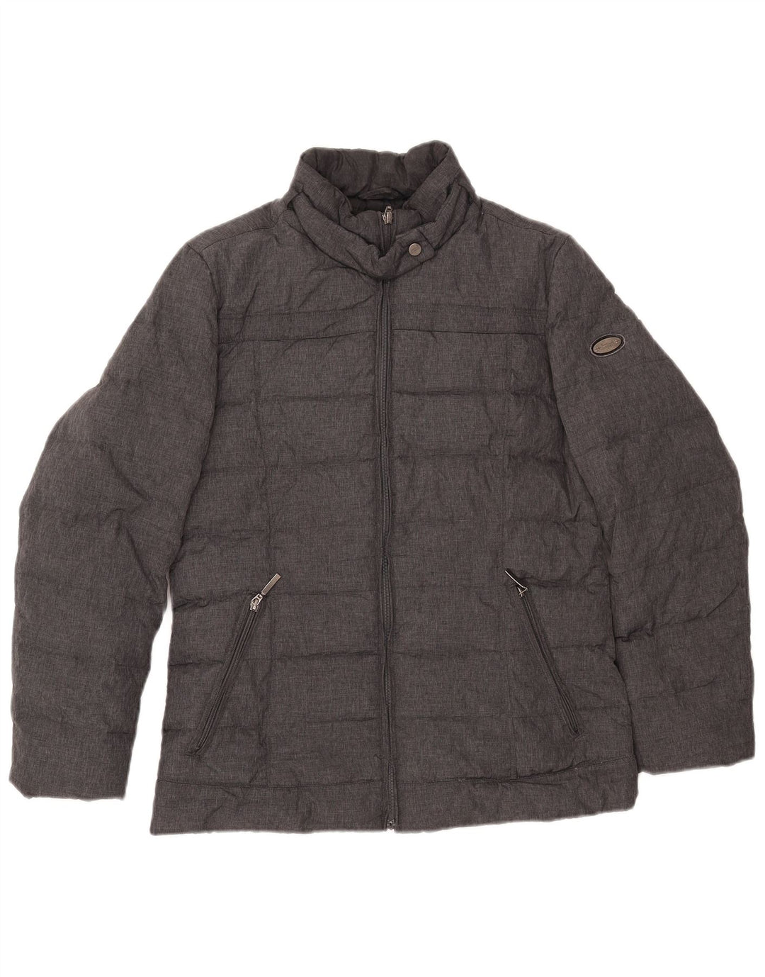 Женская стеганая куртка BEST COMPANY UK 14, большая серая