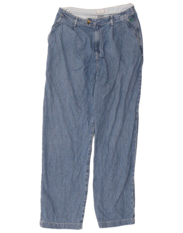 TOMMY HILFIGER Женские прямые джинсы EU 38 Medium W32 L31 Синий хлопок