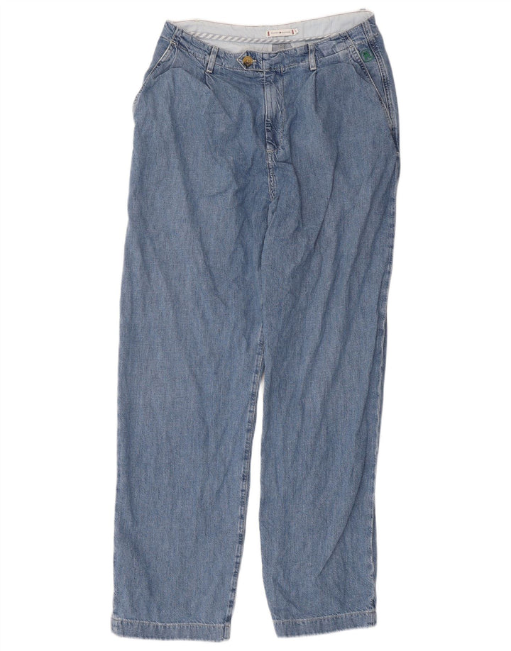 TOMMY HILFIGER Женские прямые джинсы EU 38 Medium W32 L31 Синий хлопок