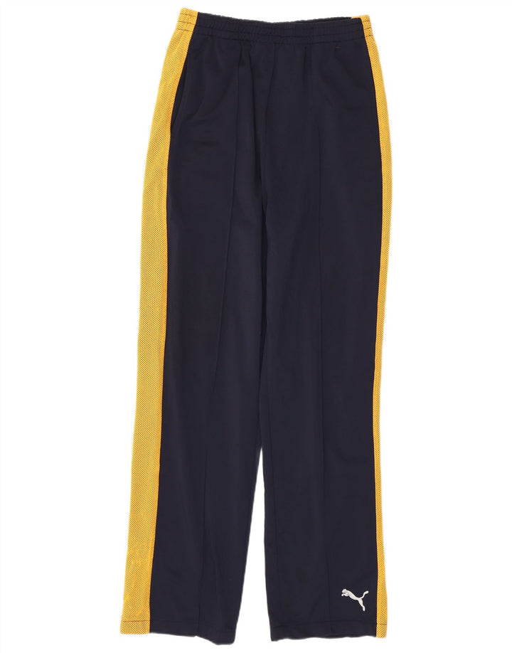 PUMA Спортивные брюки для мальчиков 13–14 лет XL Темно-синие с цветными блоками