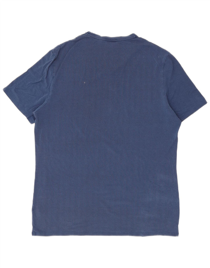 Fila Мужская футболка Top XL Синяя хлопковая елочка