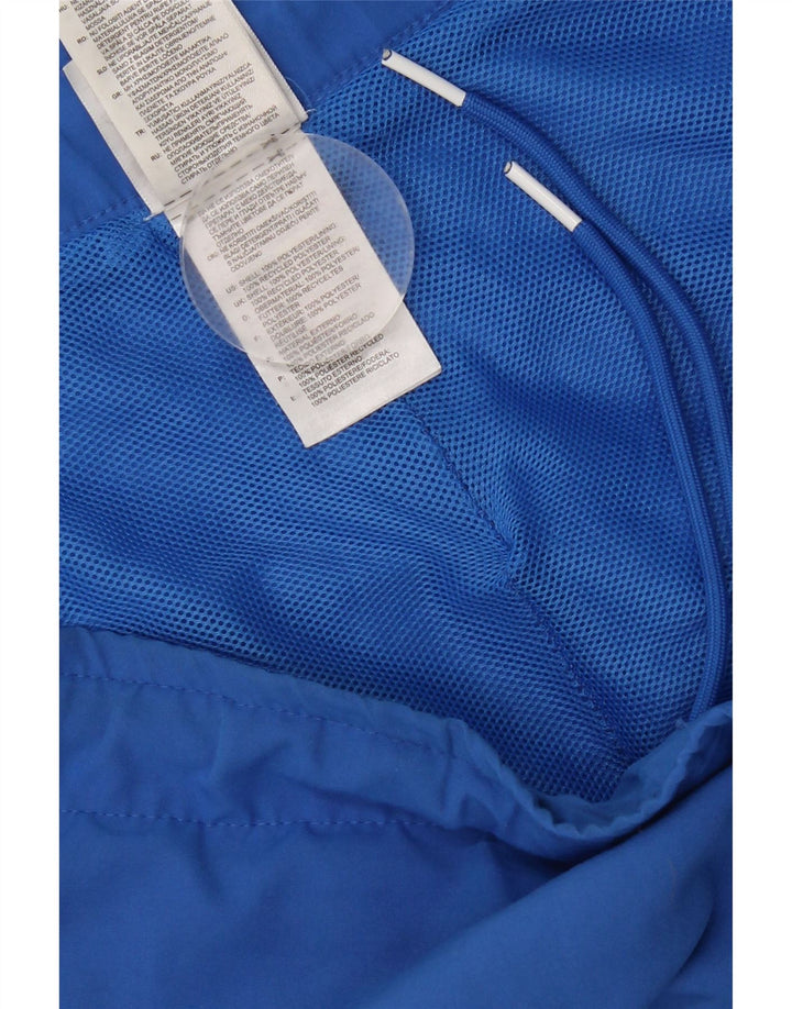 Мужские спортивные шорты Adidas XL синие из полиэстера