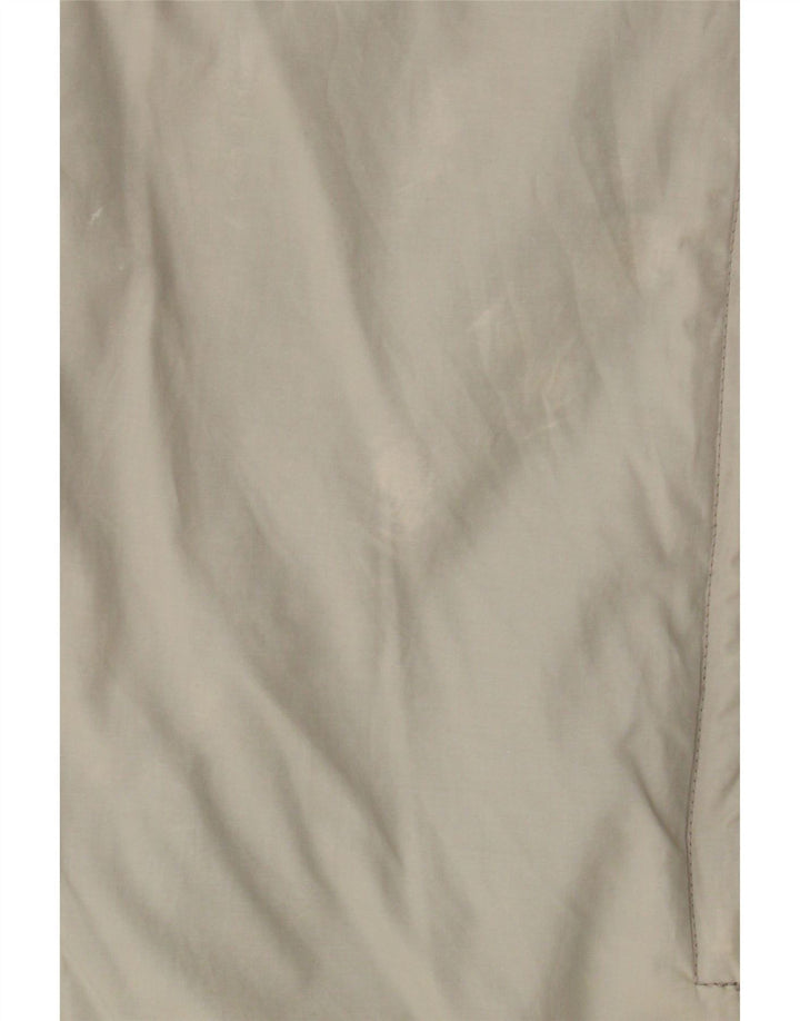 Мужская дождевик с капюшоном Lyle & Scott UK 36, маленький, бежевый, нейлон