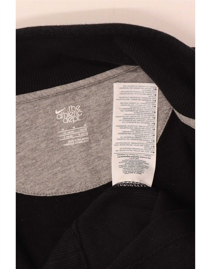 Мужская спортивная куртка с графическим рисунком Nike UK 38/40, средний черный хлопок