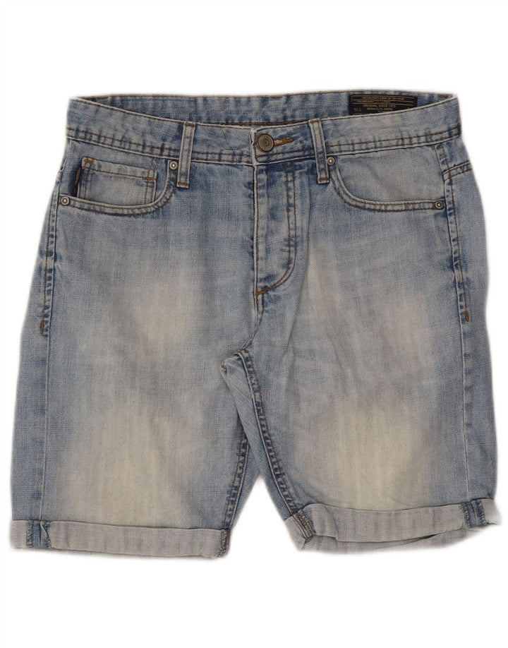 Мужские джинсовые шорты Jack & Jones W32 средний синий