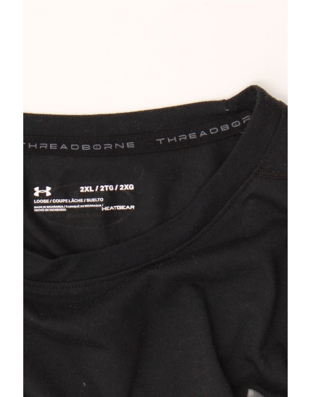 Мужская футболка Heat Gear Top 2XL Under Armour, черная